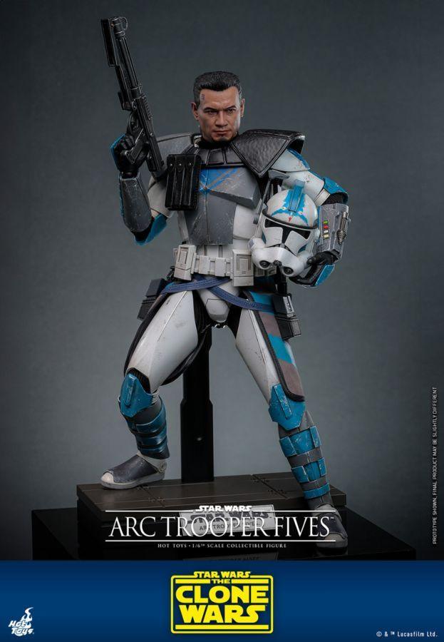 Star Wars: The Clone Wars - Arc Trooper Fives 1:6 Scale Collectable Action Figure