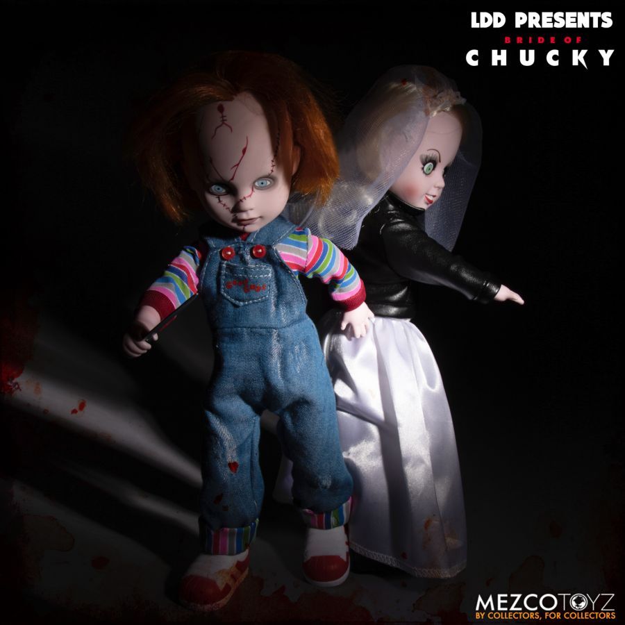 LDD Presents - Chucky & Tiffany 10″ Doll 2-Pack