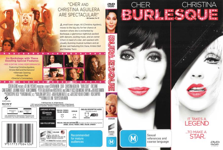 Burlesque DVD