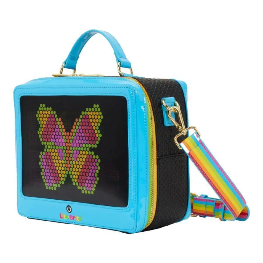 Lite Brite - Lenticular Glow Crossbody Bag with Coin Bag