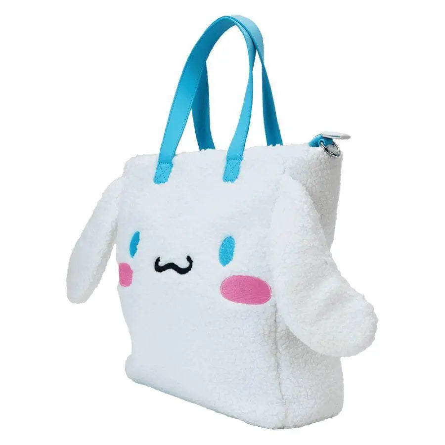 Hello Kitty - Cinnamoroll Sherpa Tote Bag with Coin Bag
