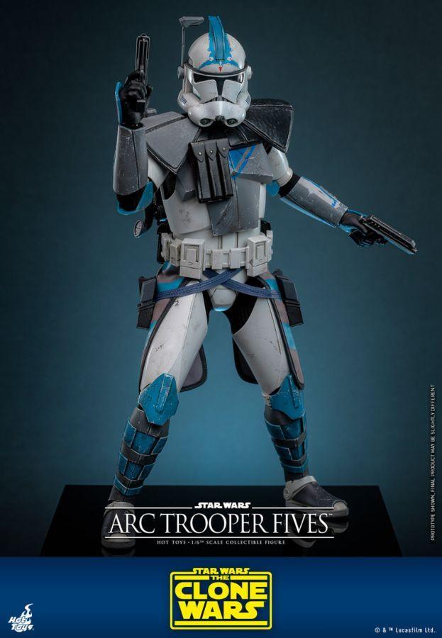 Star Wars: The Clone Wars - Arc Trooper Fives 1:6 Scale Collectable Action Figure
