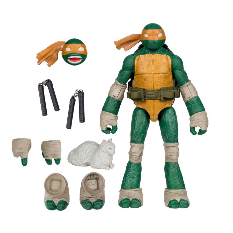 Teenage Mutant Ninja Turtles - Michelangelo Page Punchers 5″ Figure with Comic