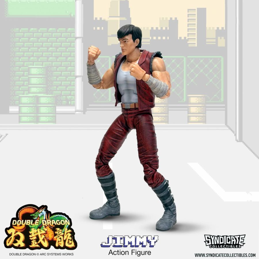 Double Dragon - Jimmy 7” Deluxe Figure