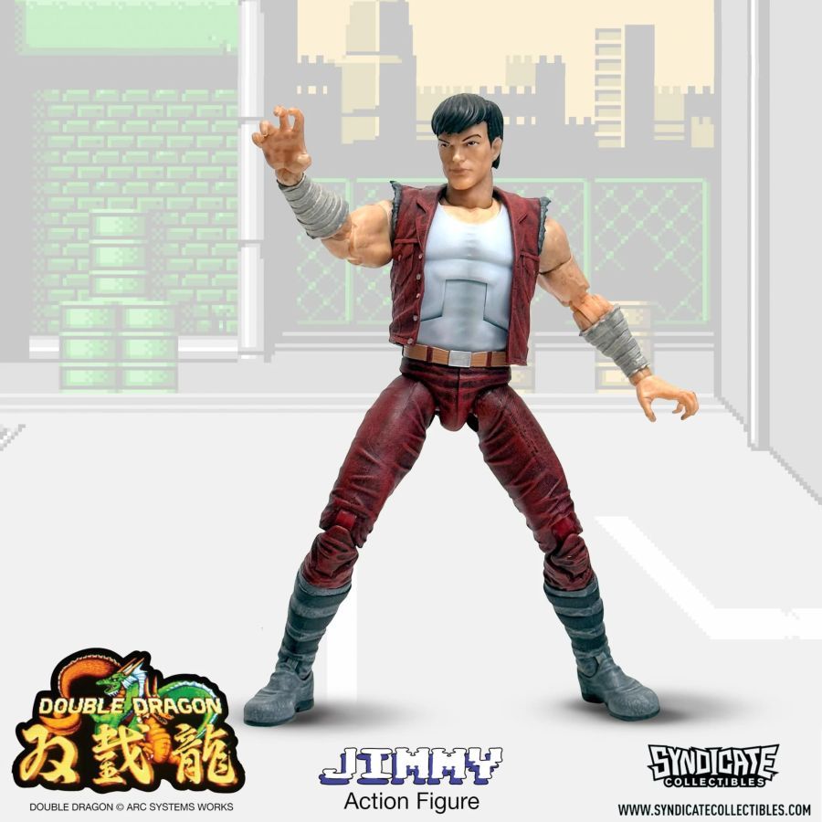Double Dragon - Jimmy 7” Deluxe Figure