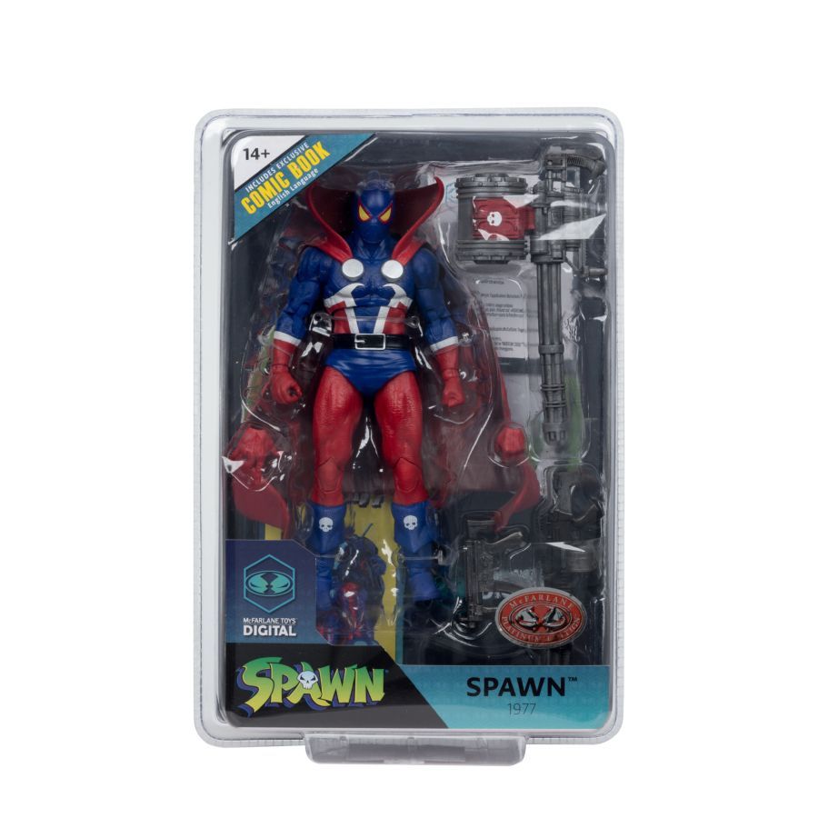 Spawn - 1977 Spawn (with Comic) 7″ Action Figure Assortment