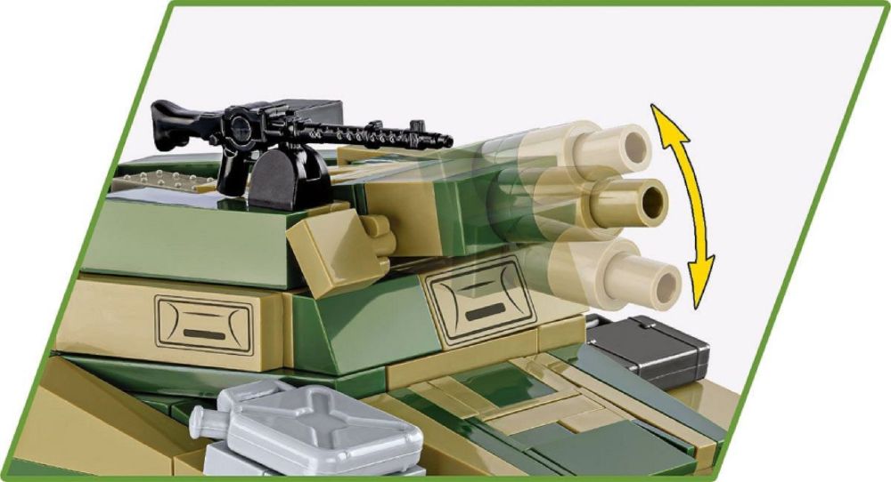 World War 2 - Sd.Kfz. 234/3 Stummel Construction Brick Set (438 Pieces)
