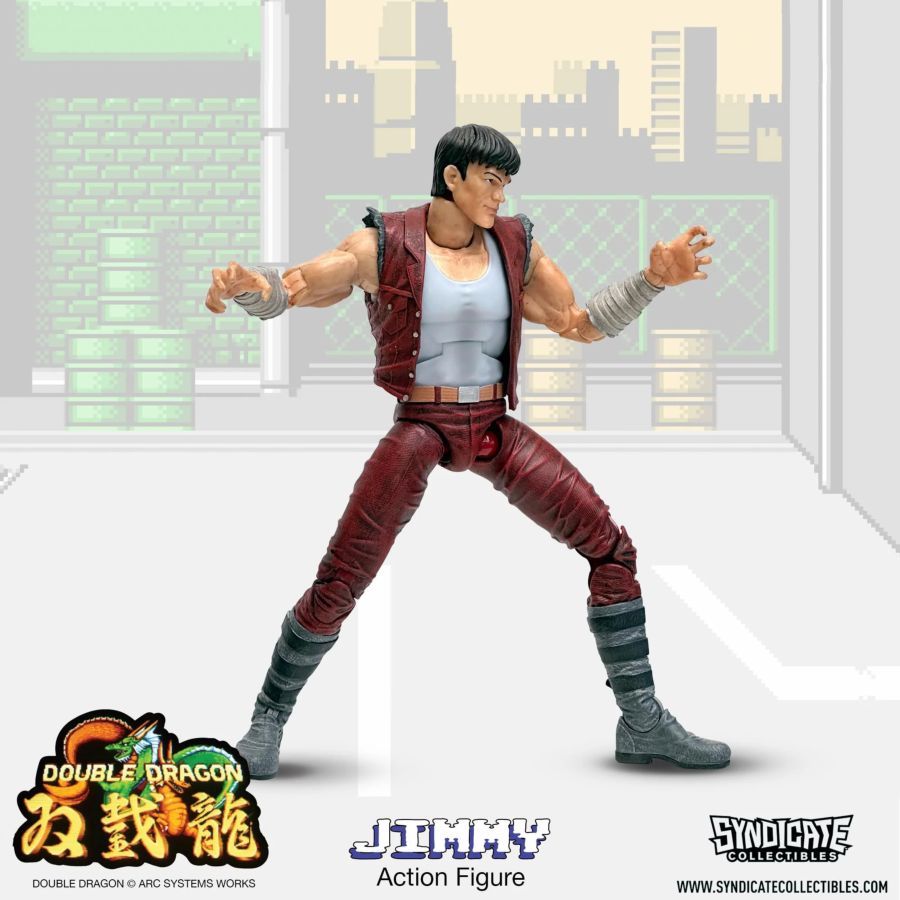Double Dragon - Jimmy 7” Deluxe Figure