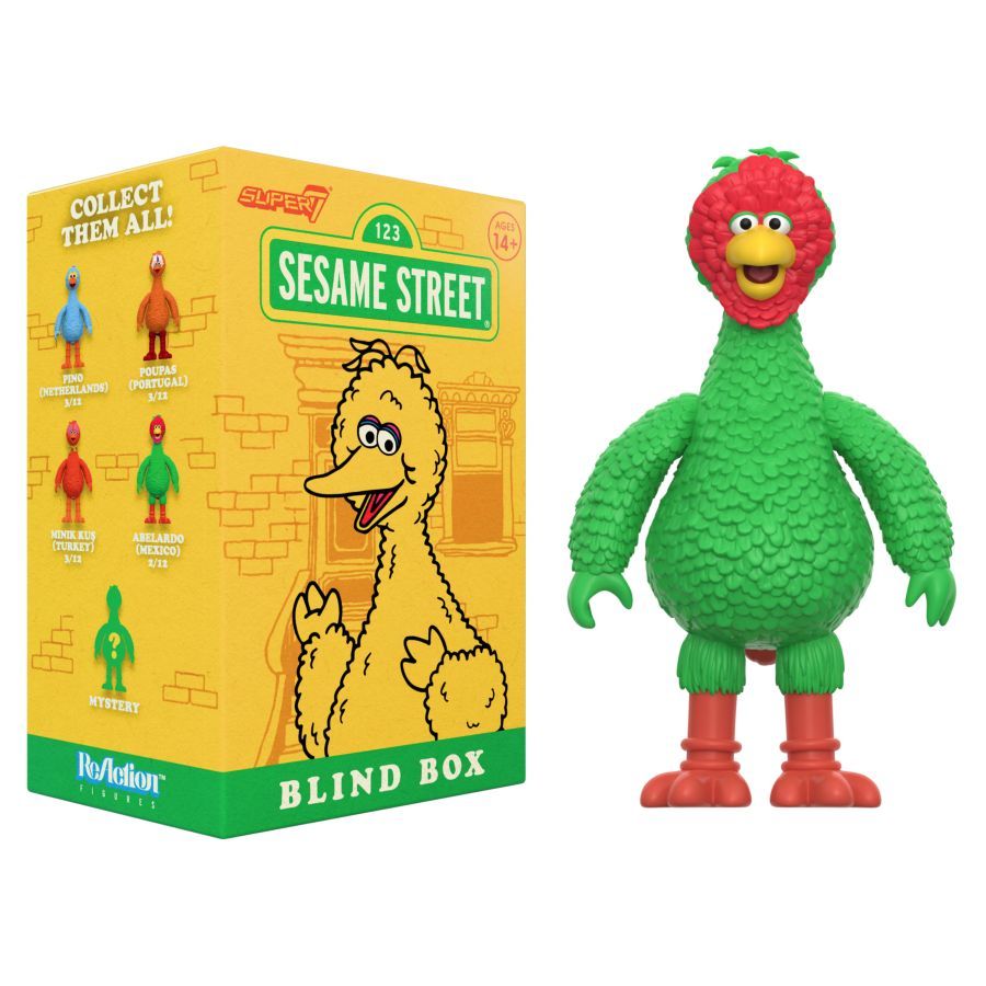 Sesame Street - Big Birds From Around The World Blind Box (Wave 5) Assortment (Display of 12)