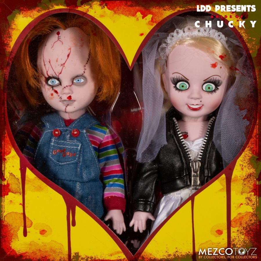 LDD Presents - Chucky & Tiffany 10″ Doll 2-Pack