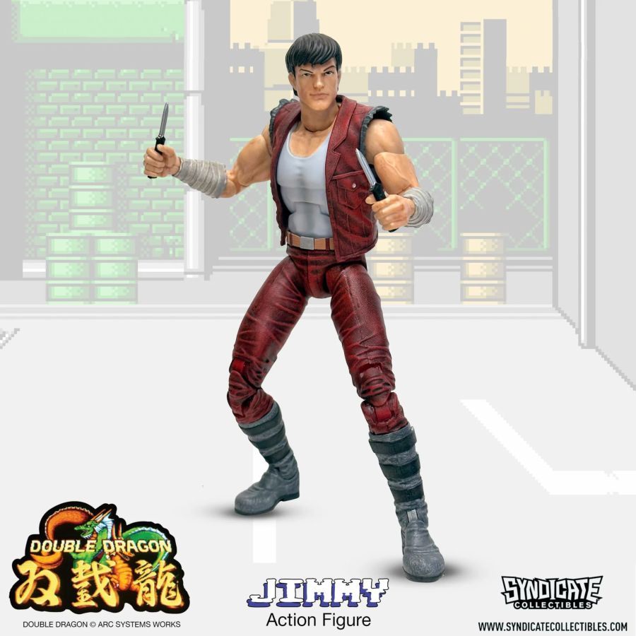 Double Dragon - Jimmy 7” Deluxe Figure