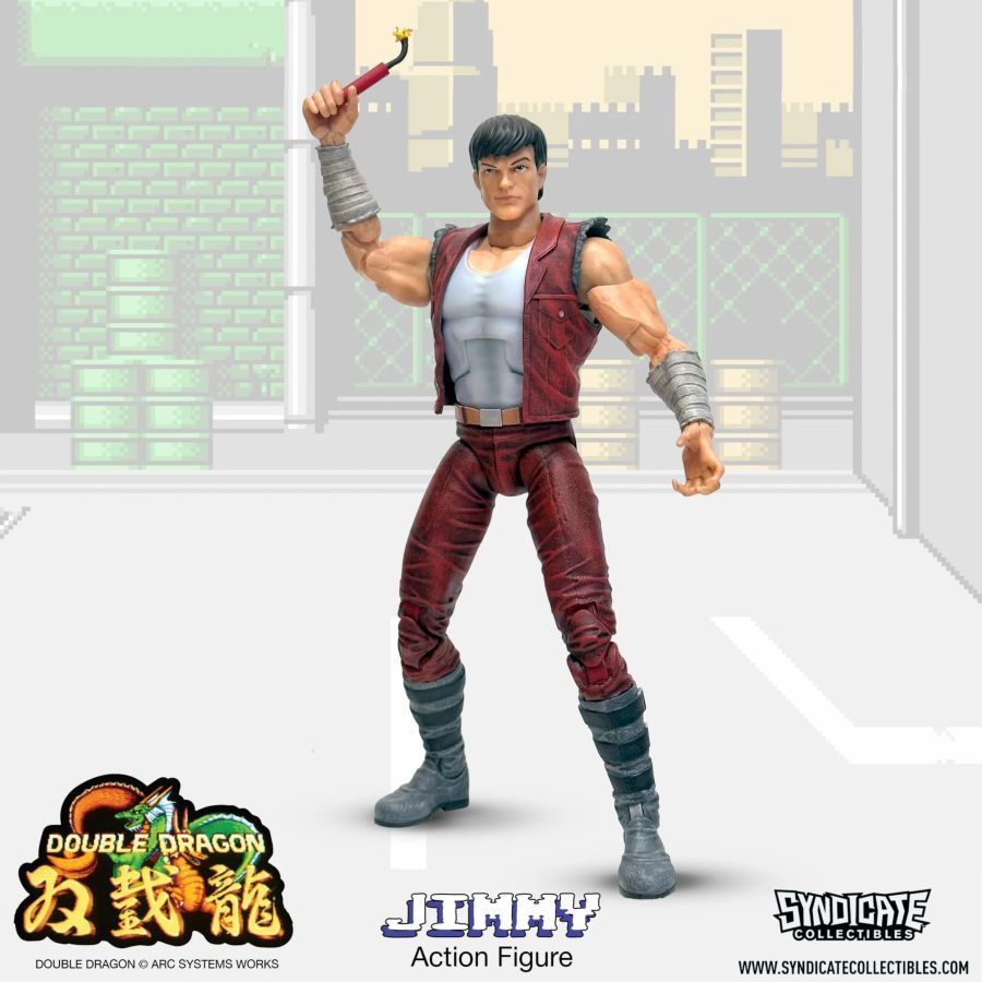 Double Dragon - Jimmy 7” Deluxe Figure