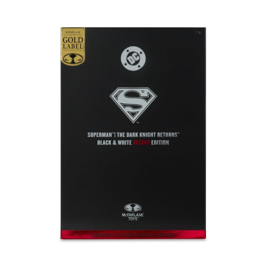 Batman: Dark Knight Returns - Superman Black & White 7″ Action Figure [Gold Label]