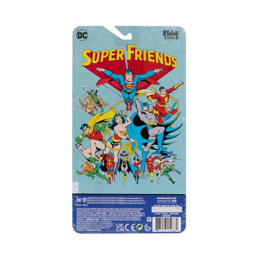 DC Comics - Super Friends Sinestro 6″ Retro Figure