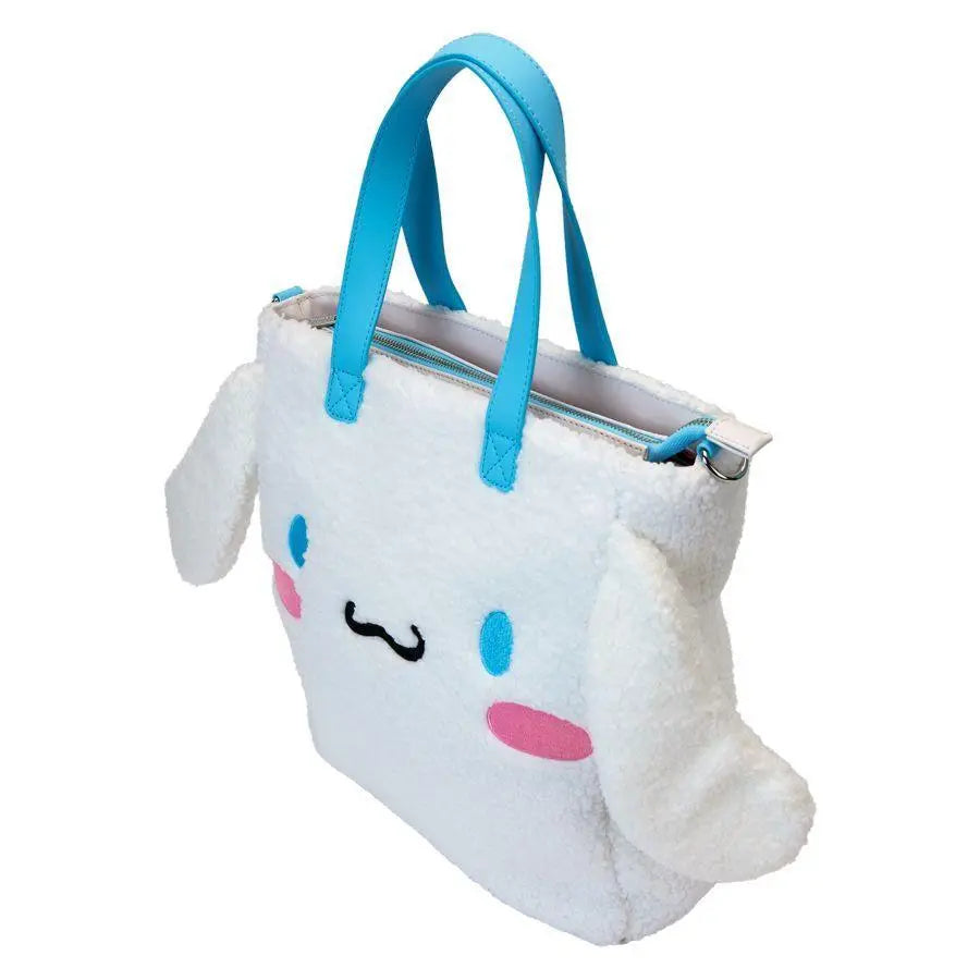 Hello Kitty - Cinnamoroll Sherpa Tote Bag with Coin Bag