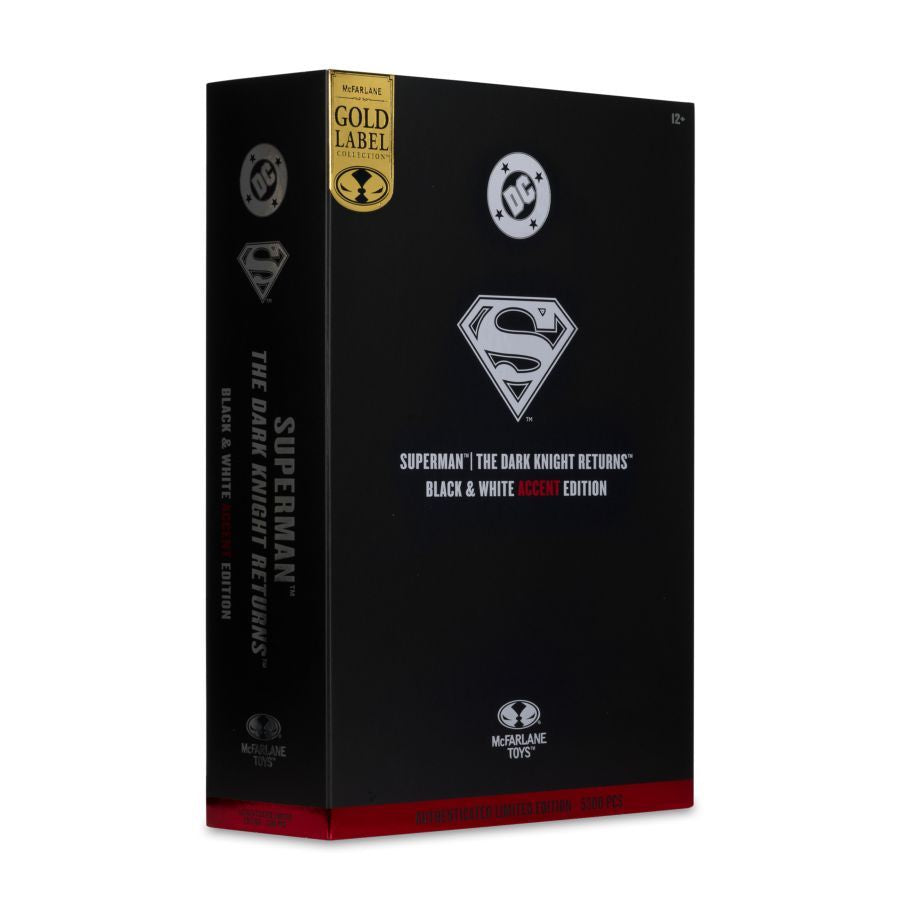 Batman: Dark Knight Returns - Superman Black & White 7″ Action Figure [Gold Label]