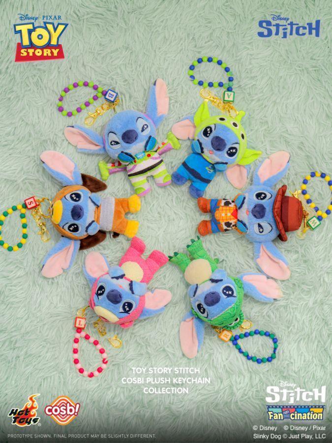 Lilo & Stitch - Stitch x Toy Story Cosbi Plush Keychain (Display of 6)