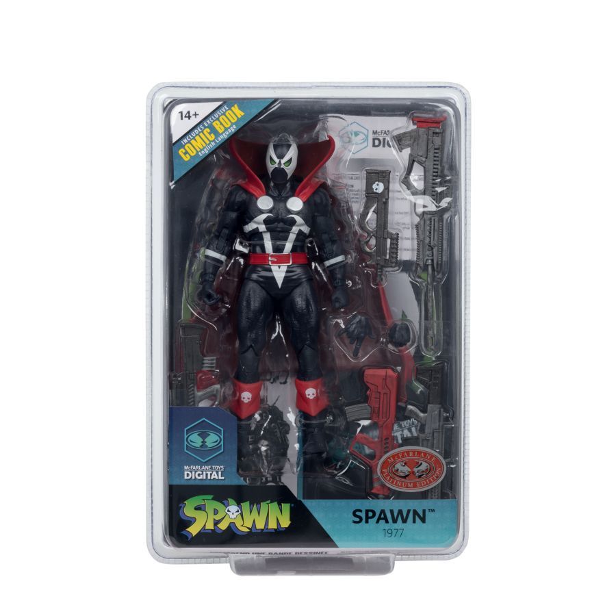 Spawn - 1977 Spawn (with Comic) 7″ Action Figure Assortment