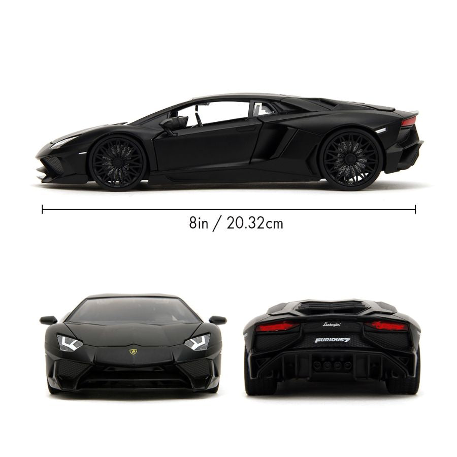 FF - 1:24 Scale Shaw's Lamborghini Aventador Diecast (Model Car)