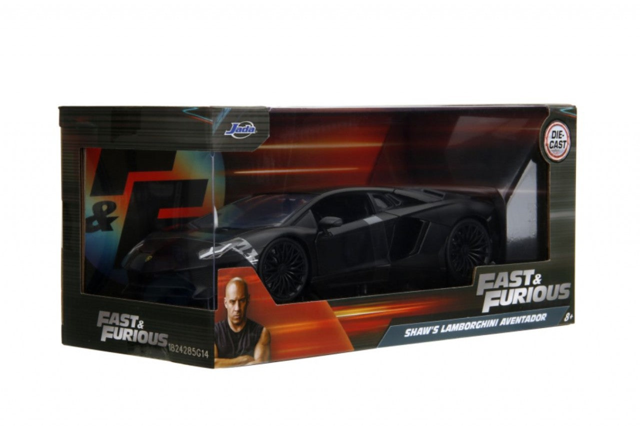 FF - 1:24 Scale Shaw's Lamborghini Aventador Diecast (Model Car)