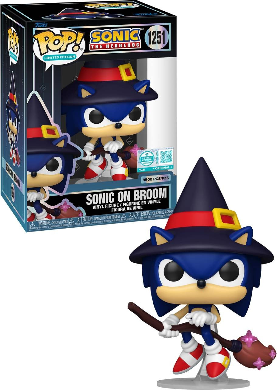 Sonic Broom Limited Edition (Pop! Vinyl)