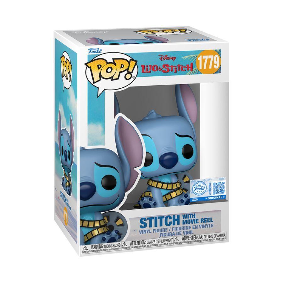 Lilo & Stitch – Stitch with Movie Reel (Pop! Vinyl)