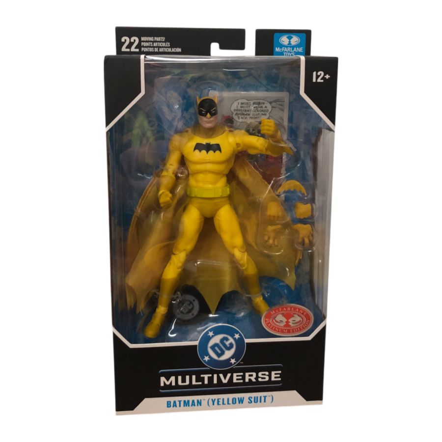 DC Multiverse - Yellow Batman (Chase) 7″ Action Figure
