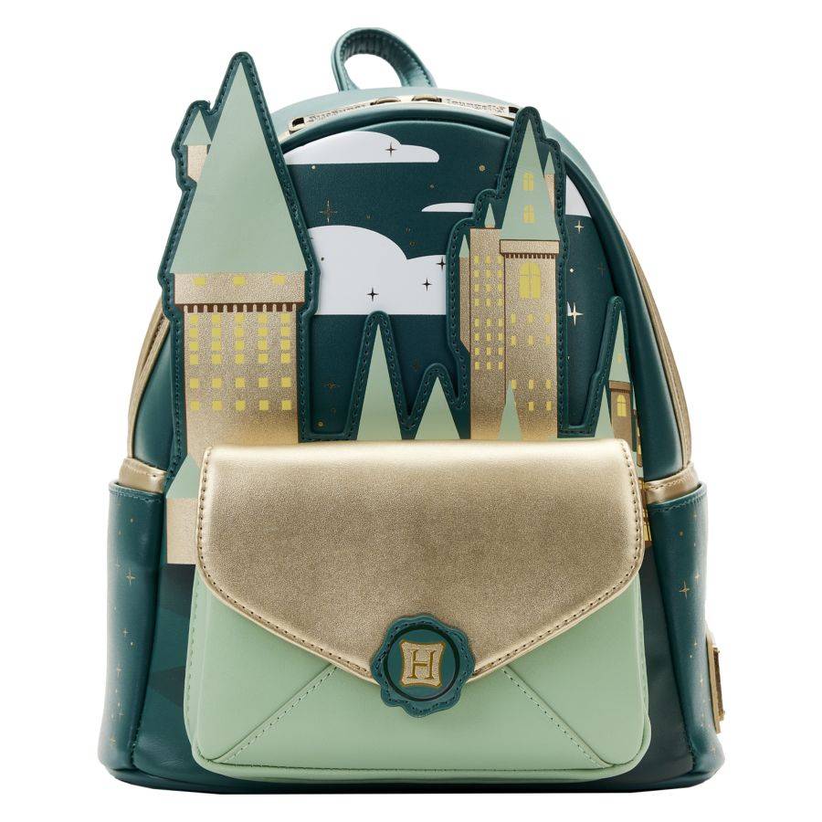 Harry Potter - Golden Hogwarts (Loungefly Backpack)