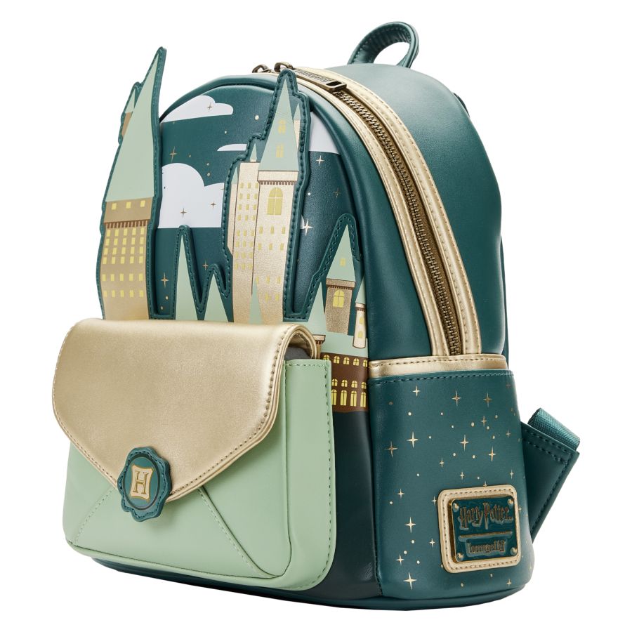 Harry Potter - Golden Hogwarts (Loungefly Backpack)