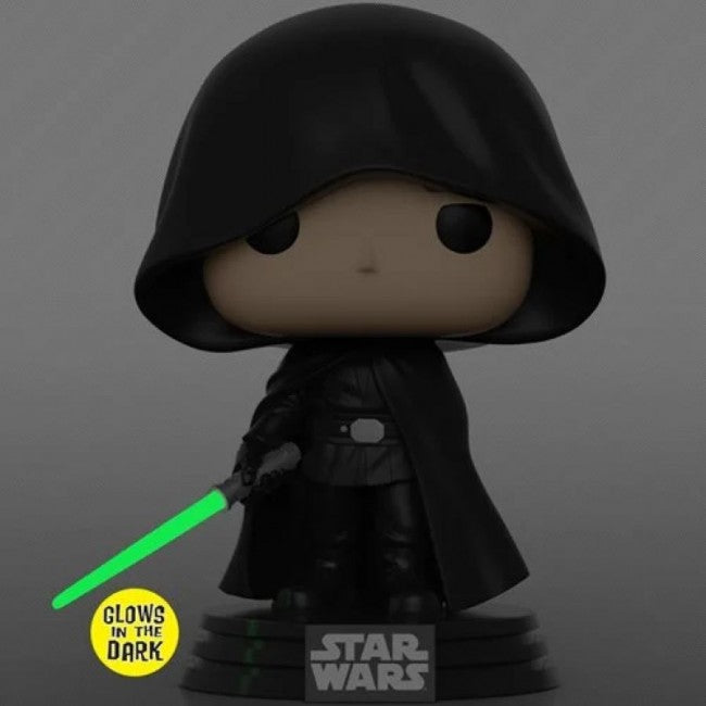 Star Wars: The Mandalorian - Luke Skywalker Hooded Glow (Pop! Vinyl)