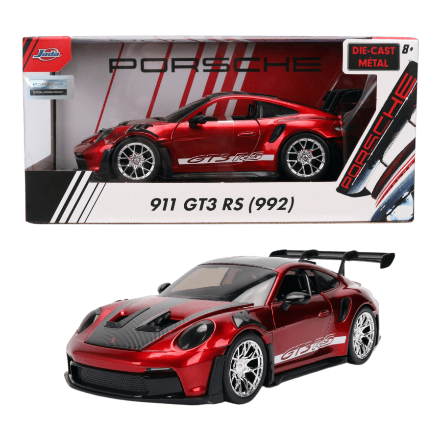 HyperSpec - 1:24 Porsche 911 GT3 RS (992) (Candy Red) Diecast Vehicle