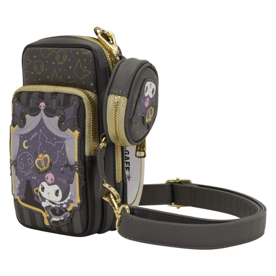 Hello Kitty - Kuromi 20th Anniversary Cell Phone Crossbody Bag with Coin Bag