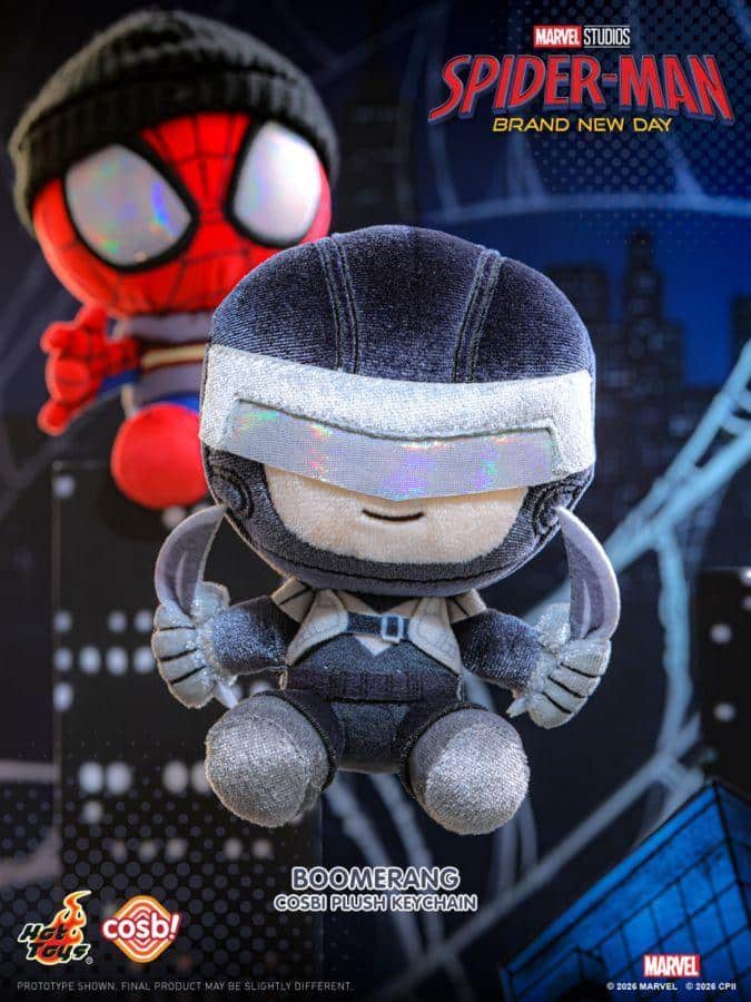 Spider-Man: Brand New Day - Spider-Man Cosbi Plush Keychain Assortment (Display of 8)