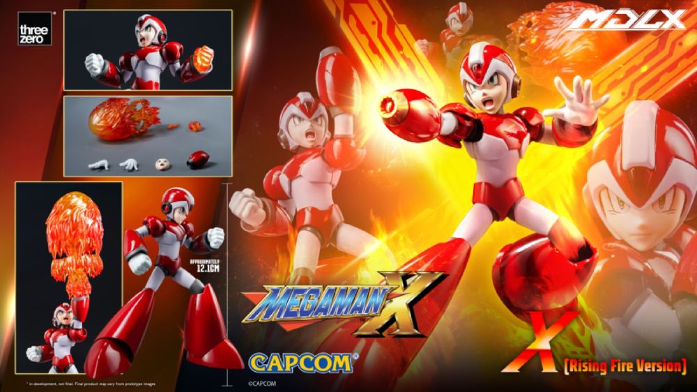 Rockman X/Mega Man X - X (Rising Fire Version) MDLX