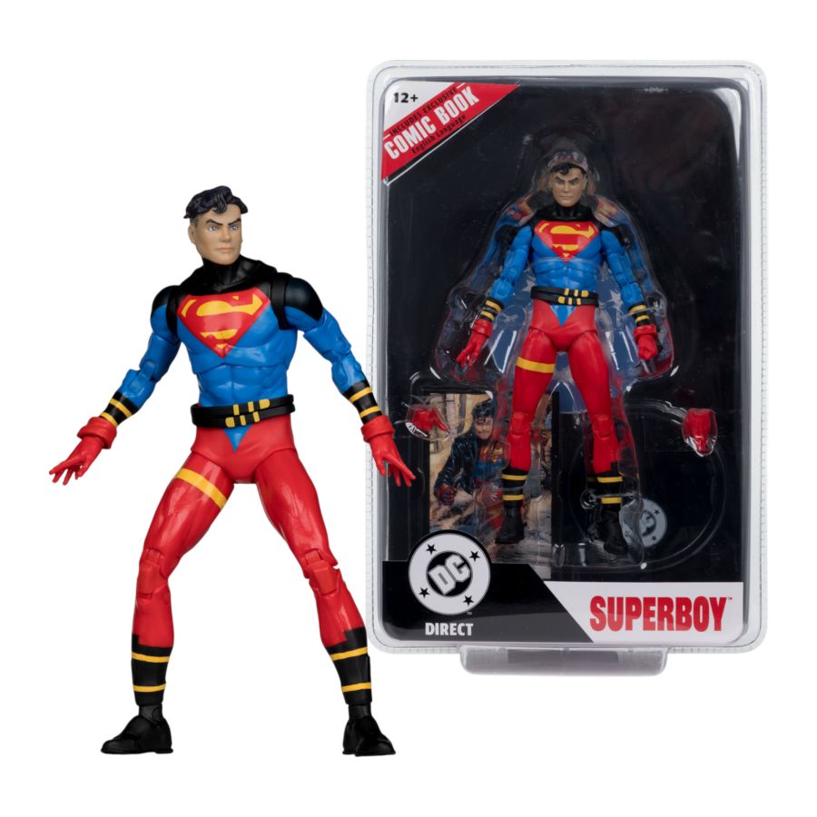 DC Comics - Superboy (Return Of Superman) Page Punchers 7″ Figure with Comics