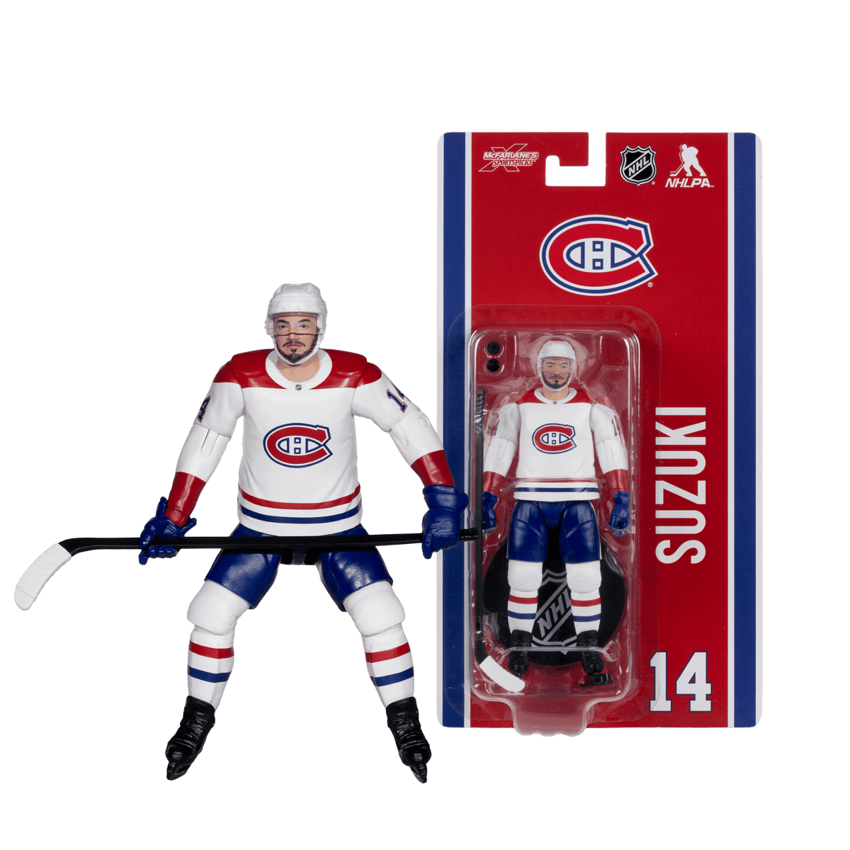 NHL - Nick Suzuki (Montreal Canadiens) 6″ Articulated Figure