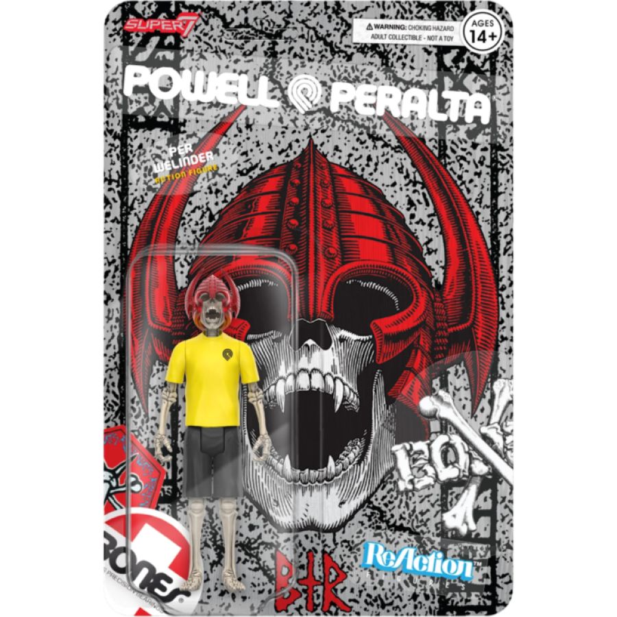 Powell Peralta - Per Welinder ReAction 3.75″ Action Figure [Wave 4]