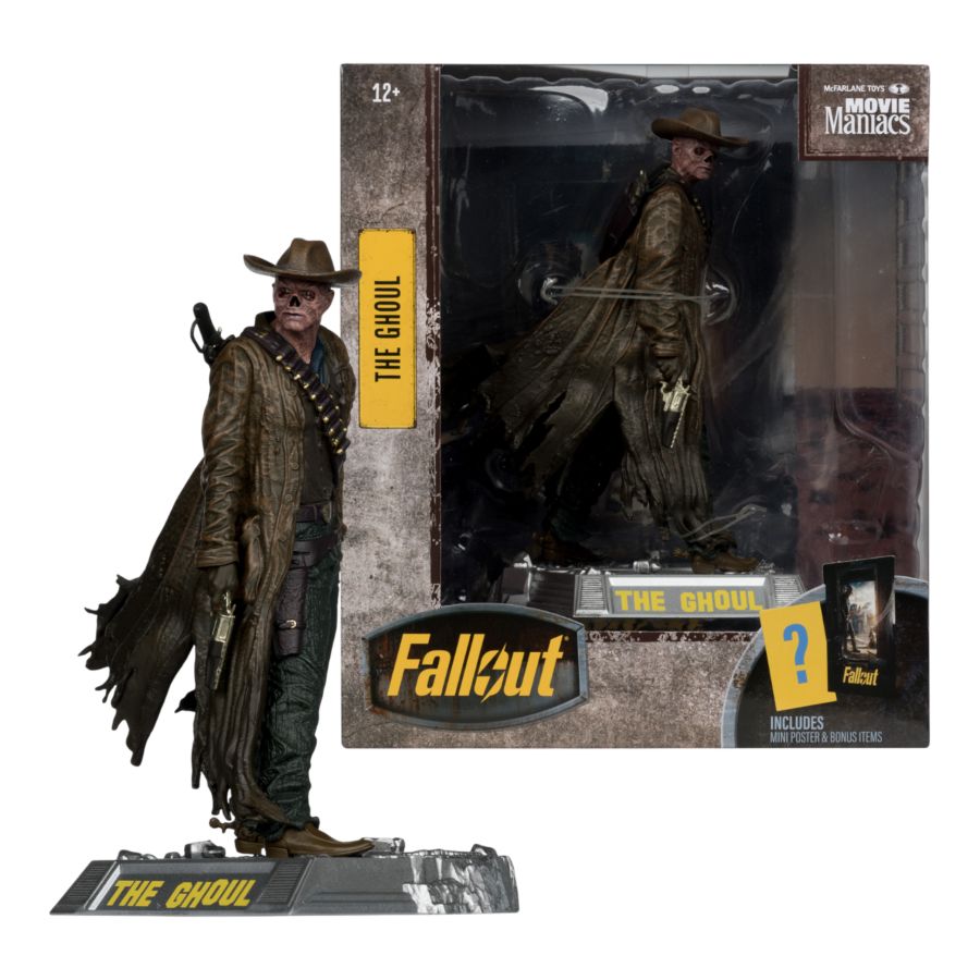 Fallout (TV) - The Ghoul (Season 2) Movie Maniacs 6″ Posed Figure