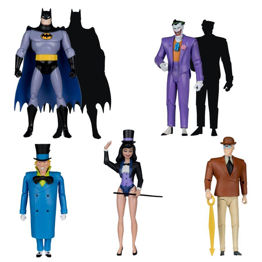 Batman: The Animated Series –-Wave 7 Build-A-Wave 6″ Figure Assortment (6 Pieces)
