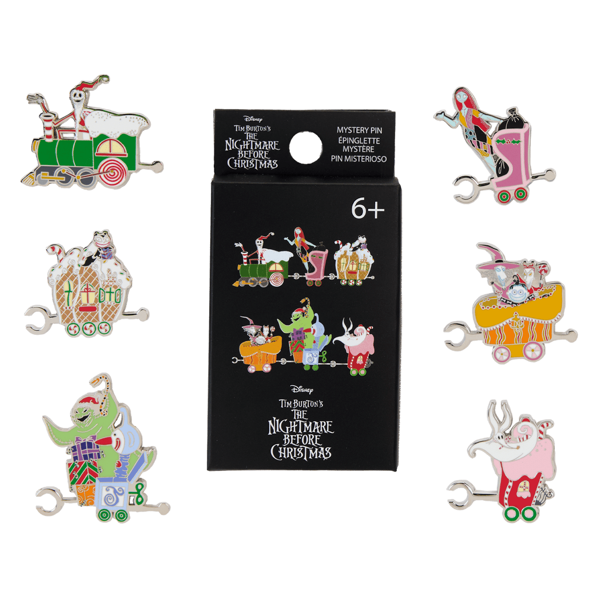 NBX - Christmas Town Train Mystery Box Pins Assortment (Display of 12)