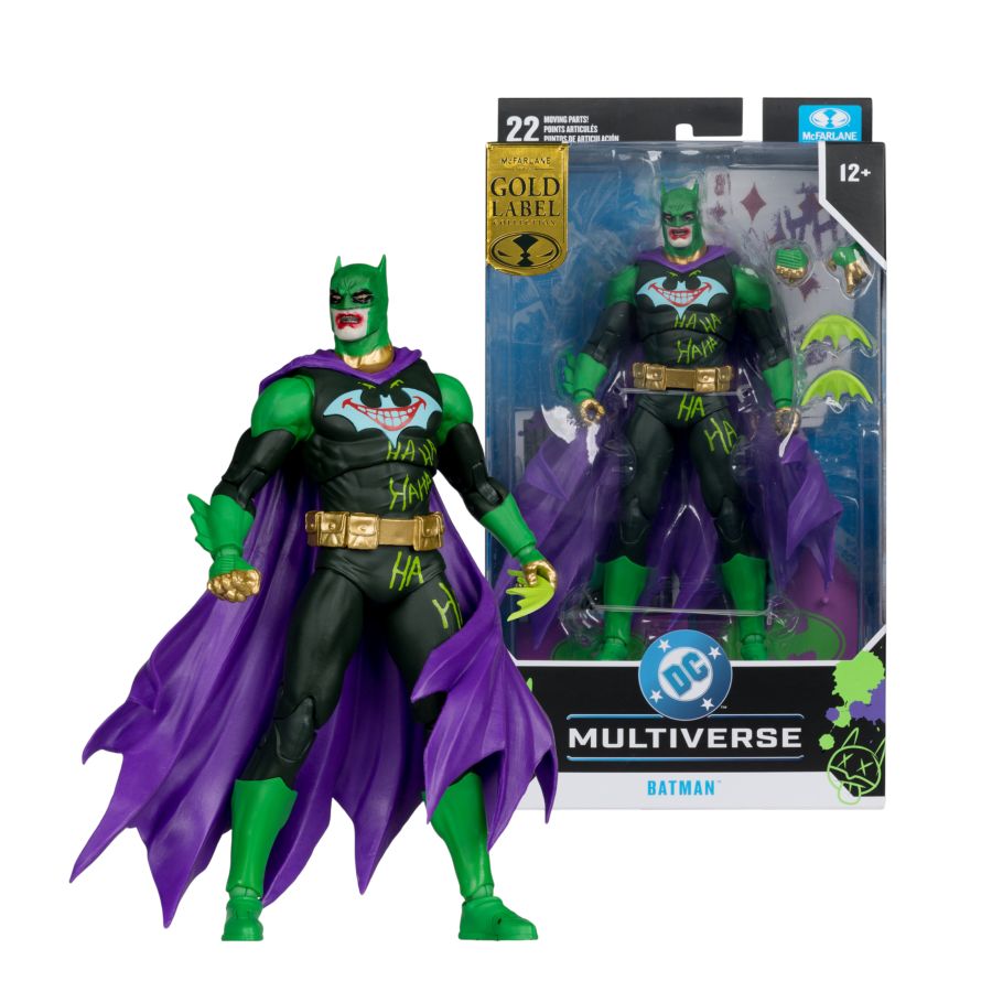 Batman: Joker War – Batman (Jokerized) Gold Label 7″ Action Figure