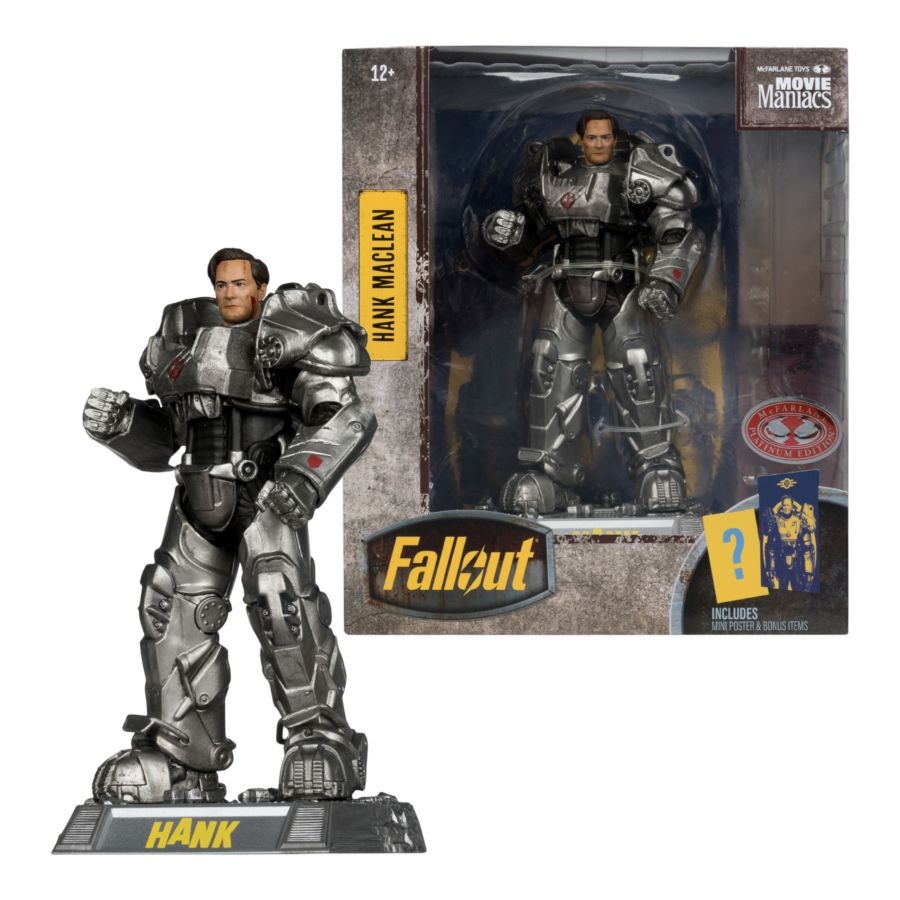 Fallout (TV) - Hank (Season 2) Movie Maniacs 6″ Posed Figure (Chase)