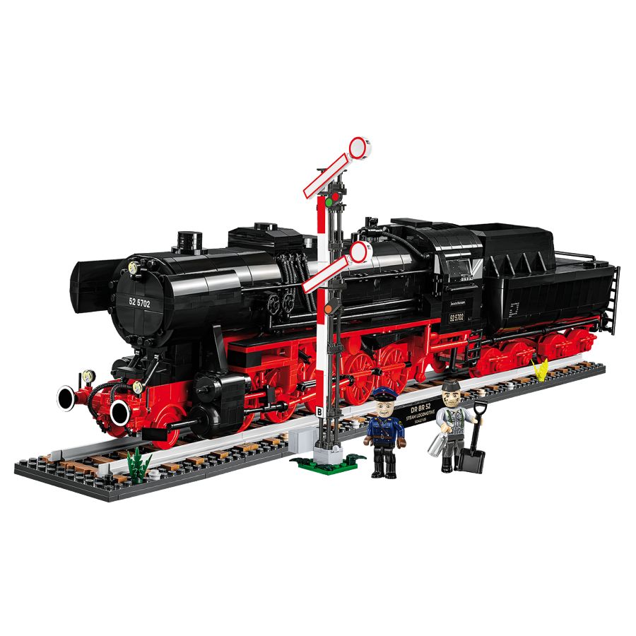 Trains - DRB Class 52 Steam Locomotive & Rail Construction Brick Set (2747 Pieces)