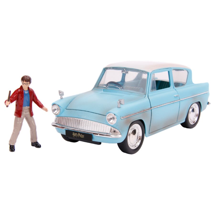 Harry Potter - 1959 Ford Anglia 1:24 Hollywood Ride Diecast Vehicle