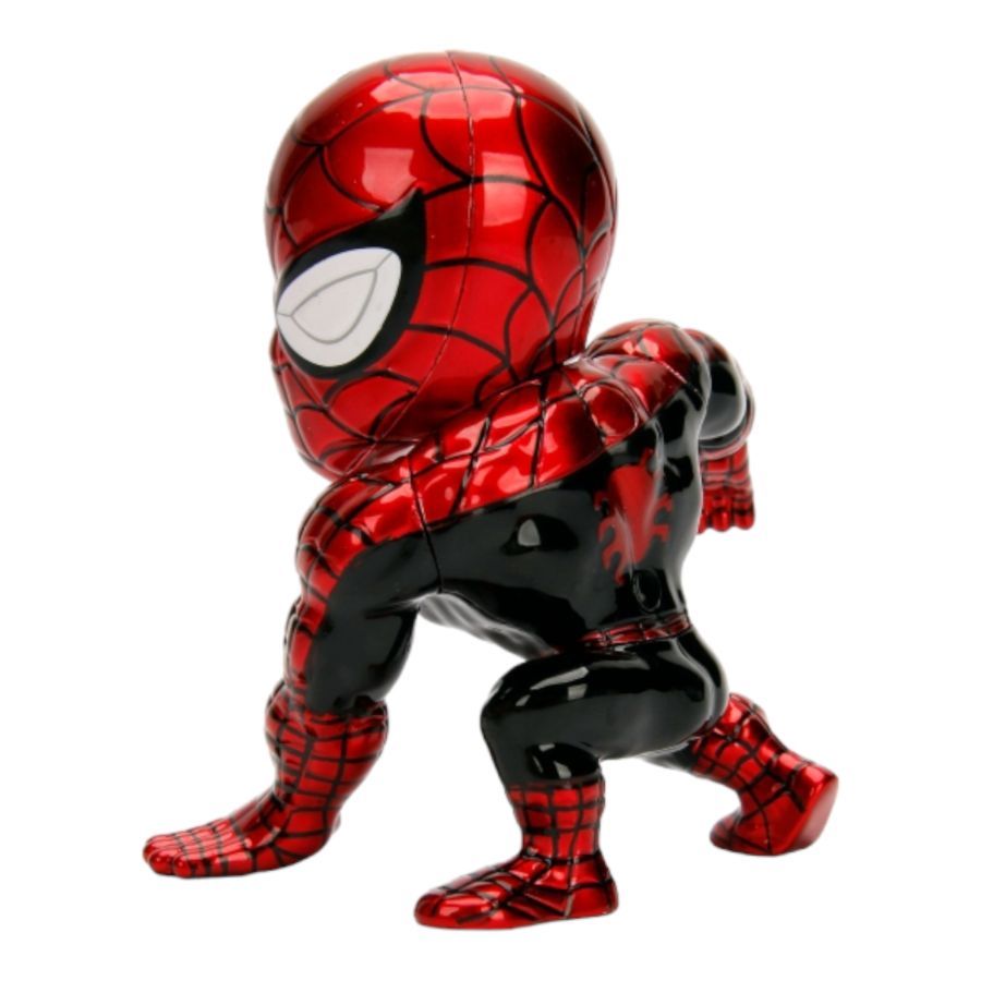 Spider-Man (comics) - Spider-Man Red / Black 4″ Metals
