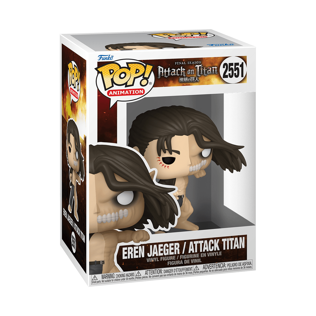 Attack on Titan - Eren Jaeger/Attack Titan (Pop! Vinyl)