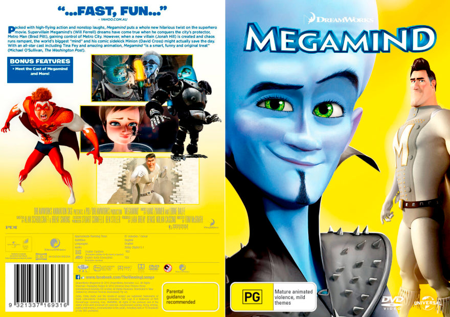 Megamind DVD