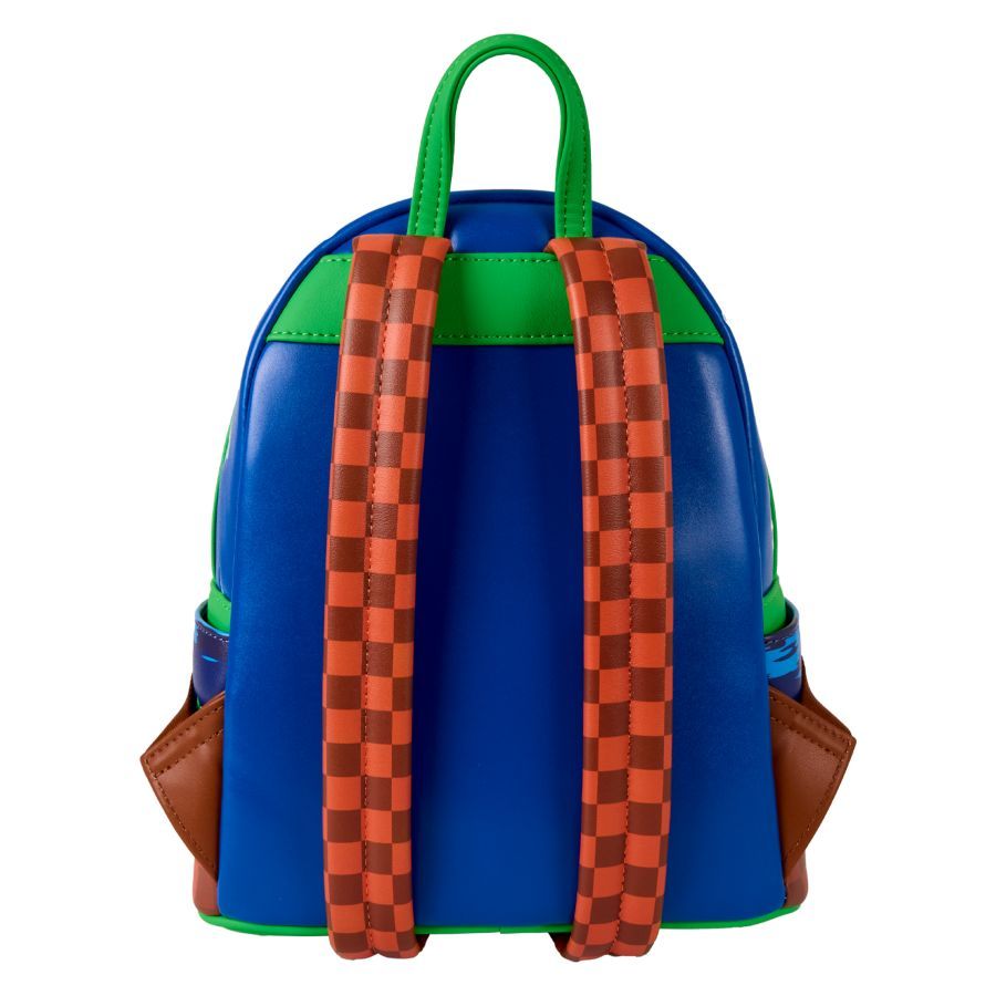Sonic the Hedgehog - Green Hill Zone Loungefly Backpack