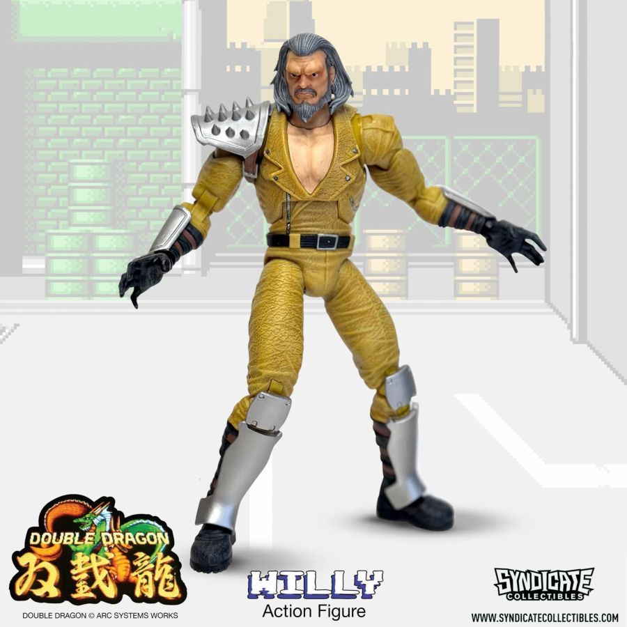 Double Dragon - Willy 7” Deluxe Figure