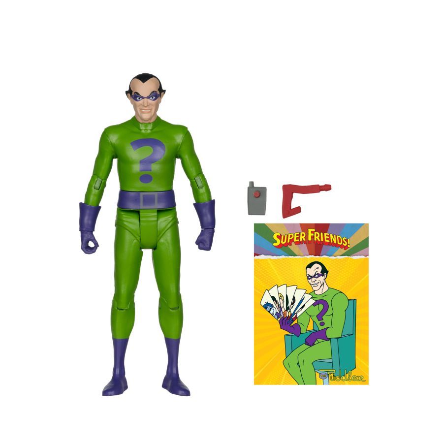 DC Super Friends - Riddler (Chase Version) 6″ Retro Figure
